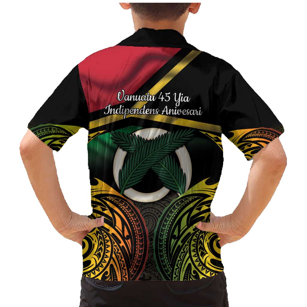 Vanuatu 1980 Family Matching Mermaid Dress and Hawaiian Shirt Hapi 45 Yia Indipendens Anivesari