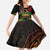 Vanuatu 1980 Family Matching Off Shoulder Maxi Dress and Hawaiian Shirt Hapi 45 Yia Indipendens Anivesari