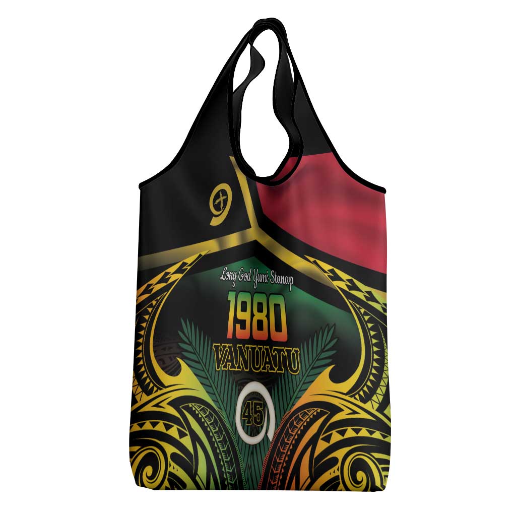 Vanuatu 1980 Grocery Bag Hapi 45 Yia Indipendens Anivesari