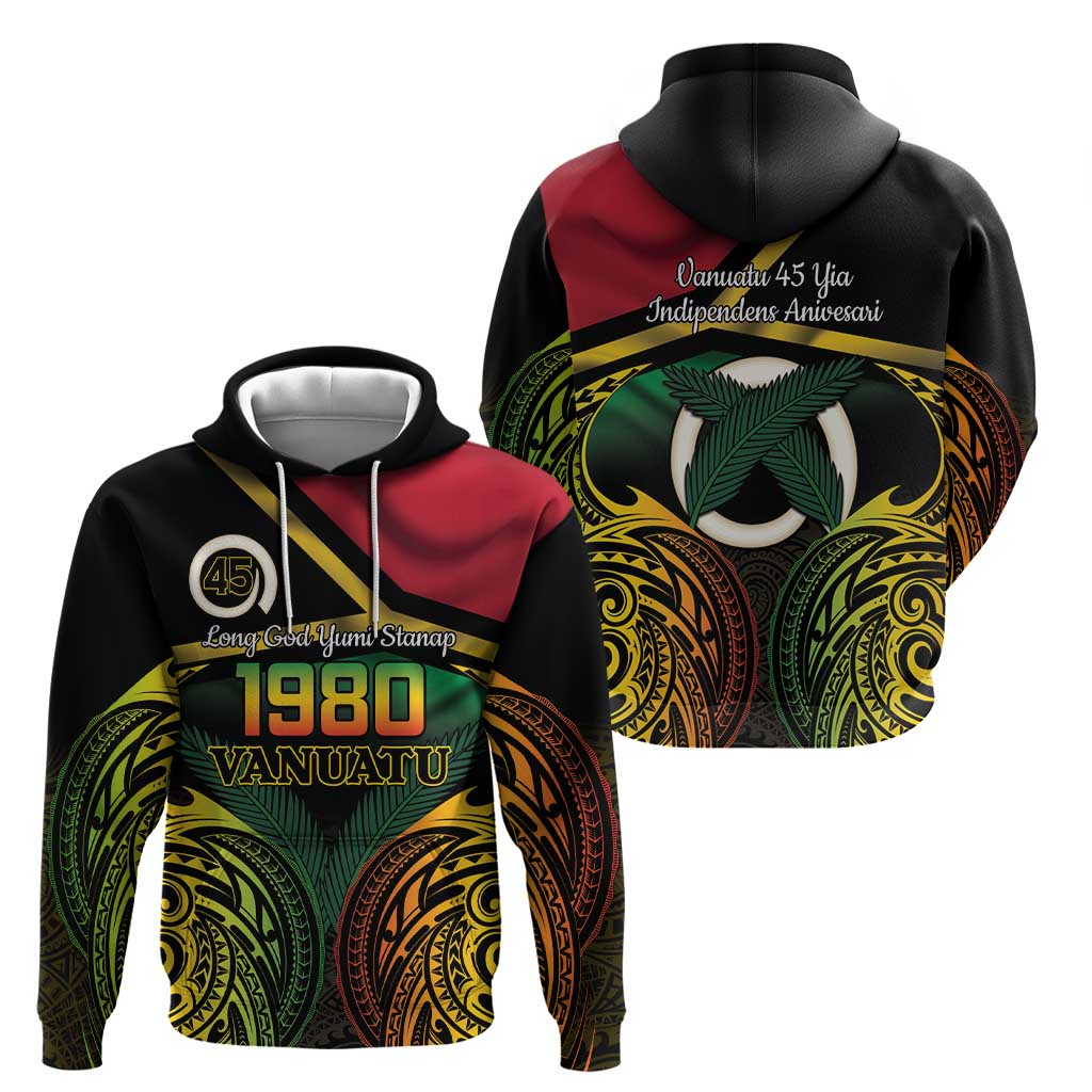 Vanuatu 1980 Hoodie Hapi 45 Yia Indipendens Anivesari