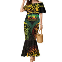 Vanuatu 1980 Mermaid Dress Hapi 45 Yia Indipendens Anivesari