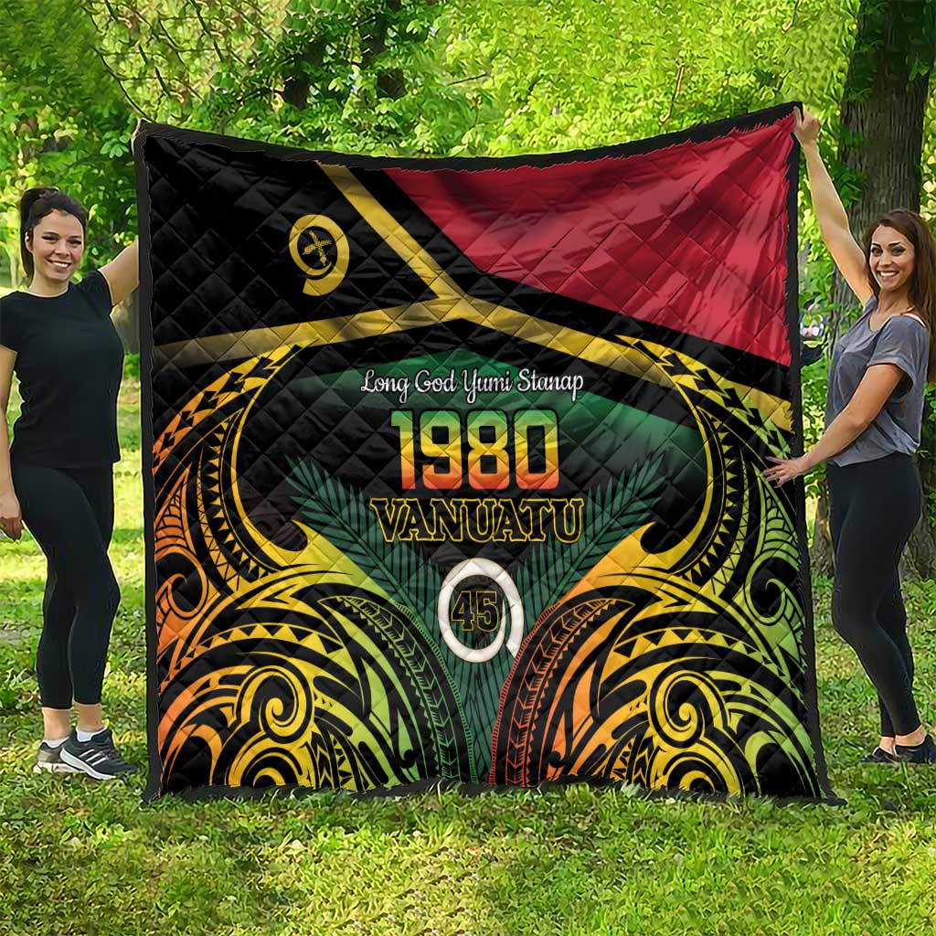 Vanuatu 1980 Quilt Hapi 45 Yia Indipendens Anivesari