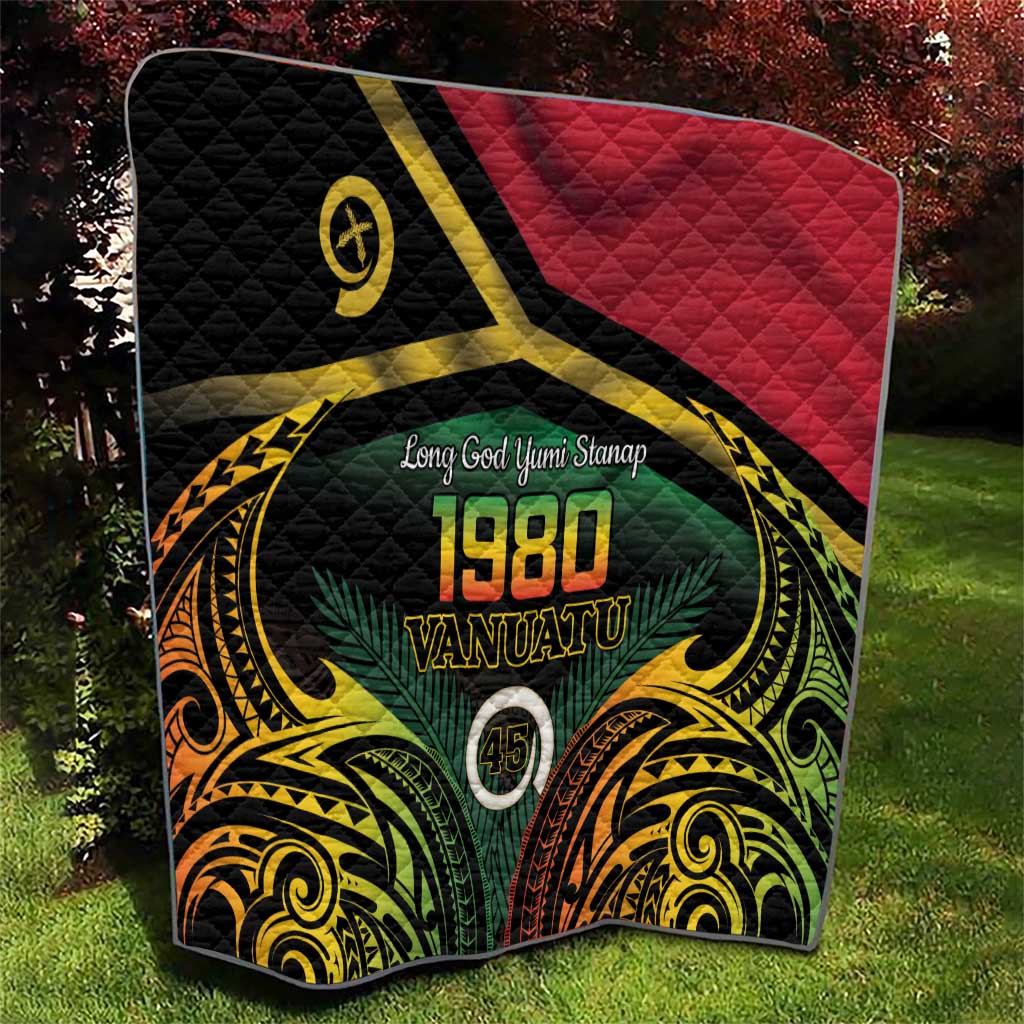 Vanuatu 1980 Quilt Hapi 45 Yia Indipendens Anivesari