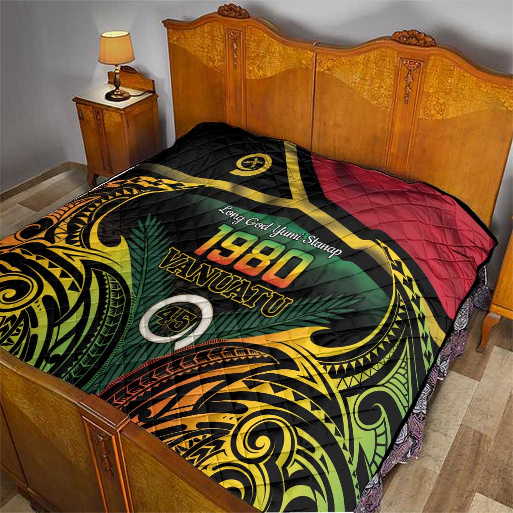 Vanuatu 1980 Quilt Hapi 45 Yia Indipendens Anivesari