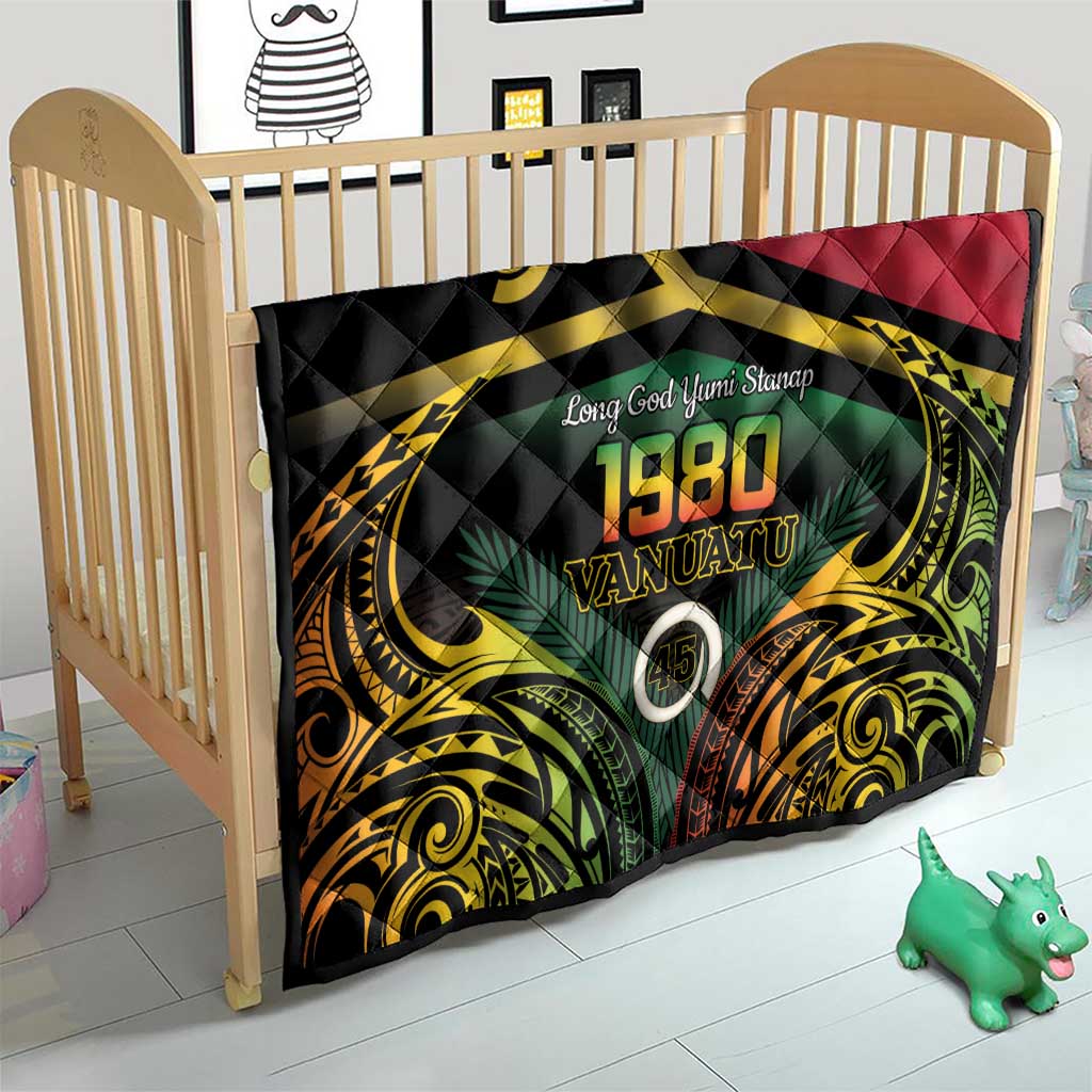 Vanuatu 1980 Quilt Hapi 45 Yia Indipendens Anivesari