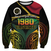 Vanuatu 1980 Sweatshirt Hapi 45 Yia Indipendens Anivesari