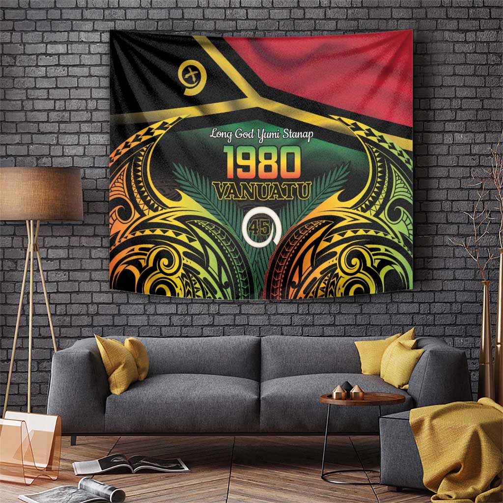 Vanuatu 1980 Tapestry Hapi 45 Yia Indipendens Anivesari