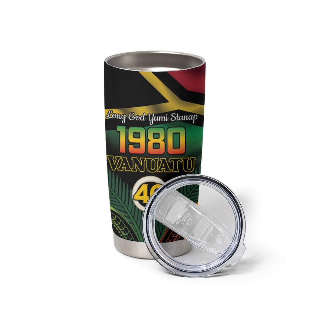 Vanuatu 1980 Tumbler Cup Hapi 46 Yia Indipendens Anivesari LT14 - Polynesian Pride