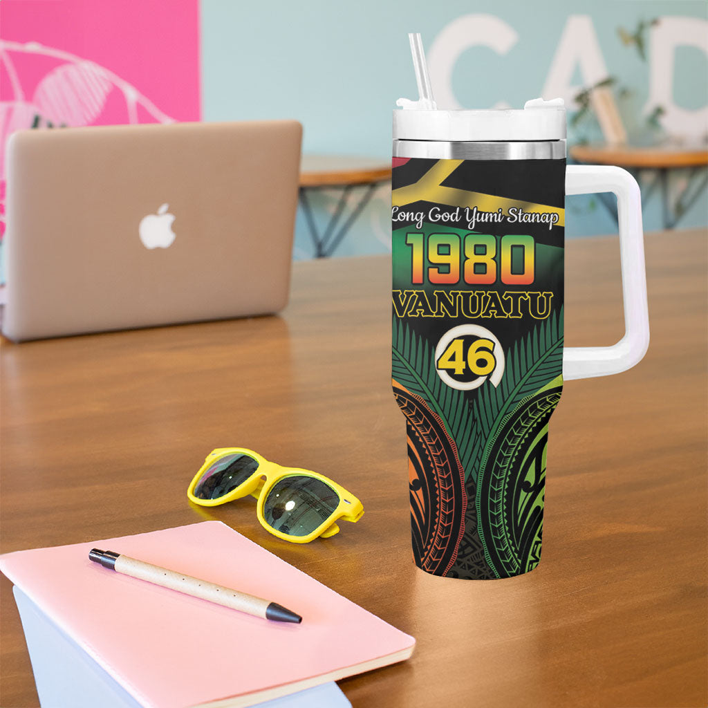 Vanuatu 1980 Tumbler With Handle Hapi 46 Yia Indipendens Anivesari LT14 - Polynesian Pride