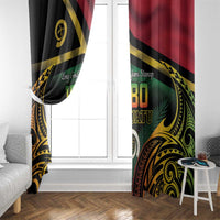 Vanuatu 1980 Window Curtain Hapi 45 Yia Indipendens Anivesari