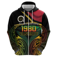 Vanuatu 1980 Zip Hoodie Hapi 45 Yia Indipendens Anivesari