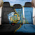 Tuvalu Independence Day Back Car Seat Cover Manuia te tutokotasi o Tuvaluan Dolphin Tattoo