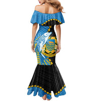 Tuvalu Independence Day Mermaid Dress Manuia te tutokotasi o Tuvaluan Dolphin Tattoo LT14 - Polynesian Pride
