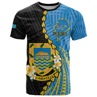 Tuvalu Independence Day T Shirt Manuia te tutokotasi o Tuvaluan Dolphin Tattoo LT14 Blue - Polynesian Pride