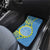 Personalised Palau Independence Day Car Mats Belau Coat Of Arms Polynesian Curve Style