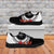 Personalised Fiji Day Sneakers Fijian Tapa Pattern Mix Tagimoucia - Black Version