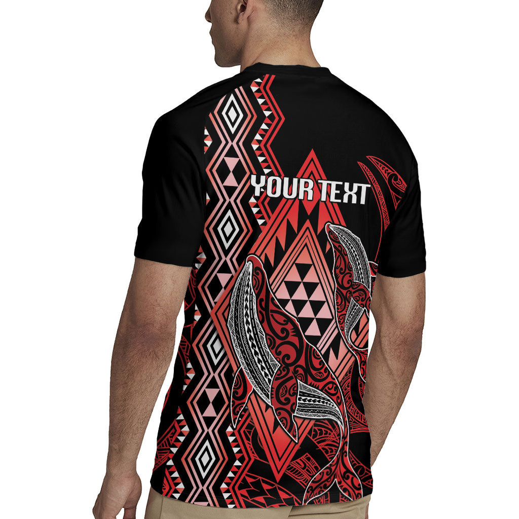 Aotearoa Iwi Ngapuhi Personalised Rugby Jersey NZ Maori Humpback Whale Taniko Motifs LT14 - Polynesian Pride