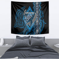 Aotearoa Iwi Ngati Porou Tapestry NZ Maori Humpback Whale Taniko Motifs LT14 - Polynesian Pride