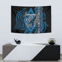 Aotearoa Iwi Ngati Porou Tapestry NZ Maori Humpback Whale Taniko Motifs LT14 - Polynesian Pride