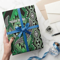 Aotearoa Iwi Ngai Tahu Wrapping Paper NZ Maori Humpback Whale Taniko Motifs LT14 - Polynesian Pride
