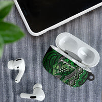 Aotearoa Iwi Ngati Pikiao AirPods Case NZ Maori Humpback Whale Taniko Motifs LT14 - Polynesian Pride