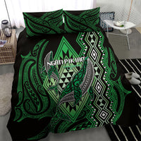 Aotearoa Iwi Ngati Pikiao Bedding Set NZ Maori Humpback Whale Taniko Motifs LT14 - Polynesian Pride