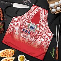 Toa Samoa Rugby Custom Apron Samoa mo Samoa Polynesian Pacific Red - Polynesian Pride