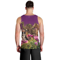 ANZAC Day Men Tank Top Lest We Forget The Animals Of War