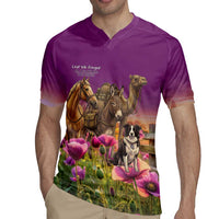 ANZAC Day Rugby Jersey Lest We Forget The Animals Of War