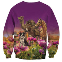 ANZAC Day Sweatshirt Lest We Forget The Animals Of War
