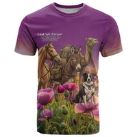 ANZAC Day T Shirt Lest We Forget The Animals Of War