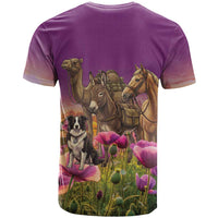 ANZAC Day T Shirt Lest We Forget The Animals Of War