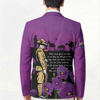 ANZAC Soldier and War Animals Blazer We Will Remember Them LT15 - Polynesian Pride