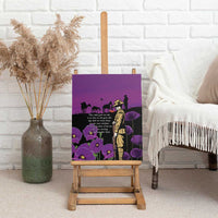 ANZAC Soldier and War Animals Canvas Wall Art We Will Remember Them