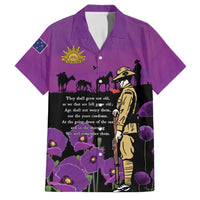 ANZAC Soldier and War Animals Family Matching Off The Shoulder Long Sleeve Dress and Hawaiian Shirt We Will Remember Them