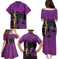 ANZAC Soldier and War Animals Family Matching Puletasi and Hawaiian Shirt We Will Remember Them LT15 - Polynesian Pride