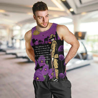 ANZAC Soldier and War Animals Men Tank Top We Will Remember Them