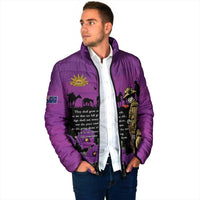 ANZAC Soldier and War Animals Padded Jacket We Will Remember Them