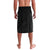 New Zealand Silver Fern Rugby Custom Lavalava Maori Tiki Black Version