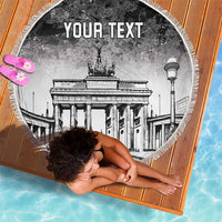 Personalized Germany Berlin Wall Beach Blanket Tag der Deutschen Einheit