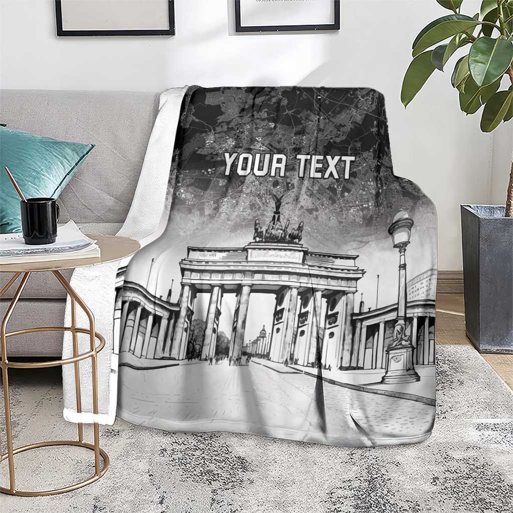 Personalized Germany Berlin Wall Blanket Tag der Deutschen Einheit