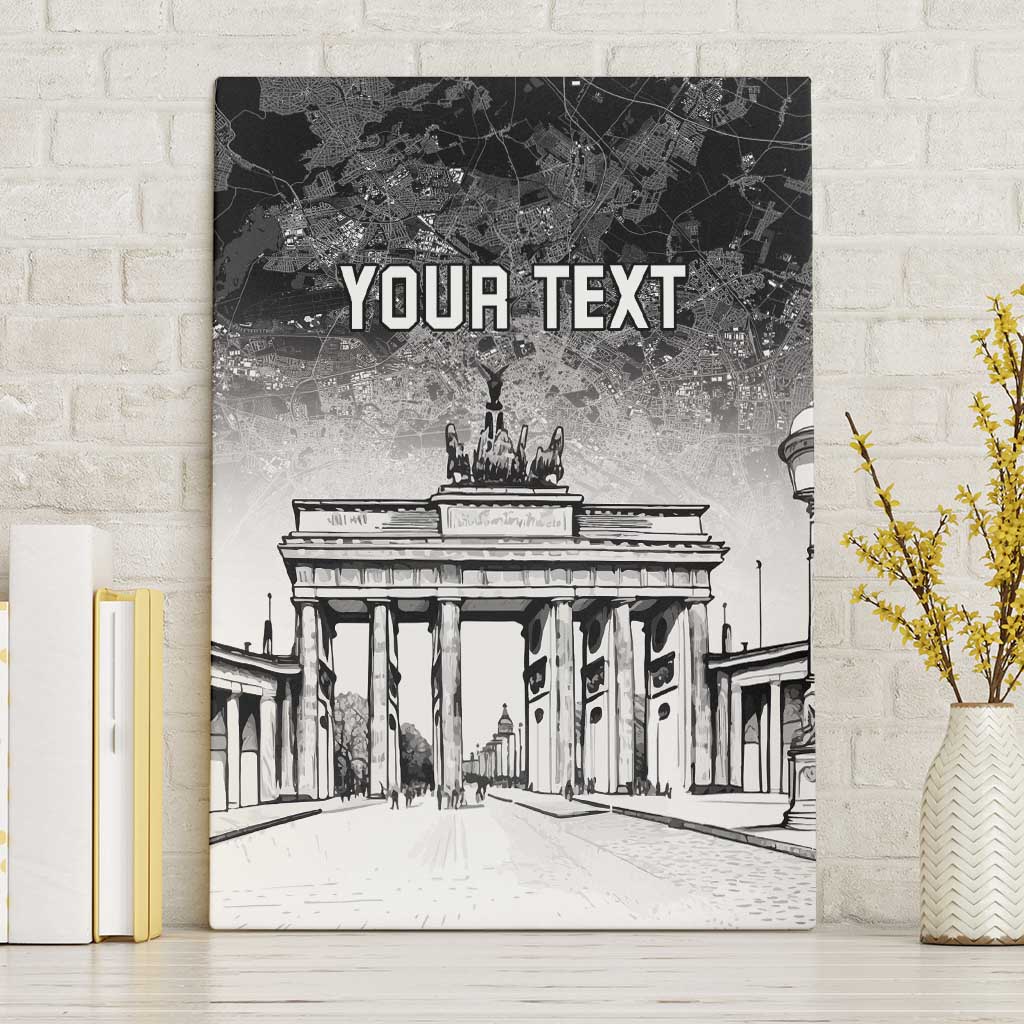 Personalized Germany Berlin Wall Canvas Wall Art Tag der Deutschen Einheit