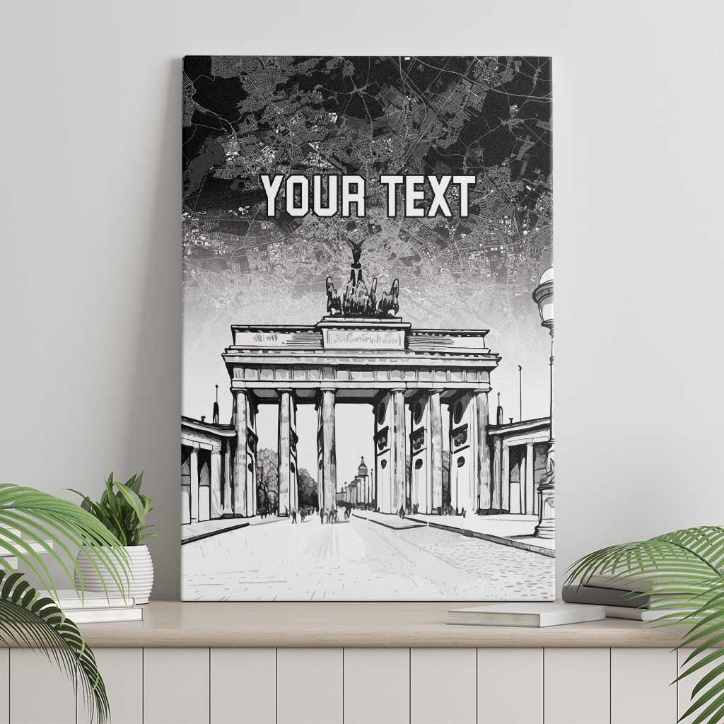 Personalized Germany Berlin Wall Canvas Wall Art Tag der Deutschen Einheit
