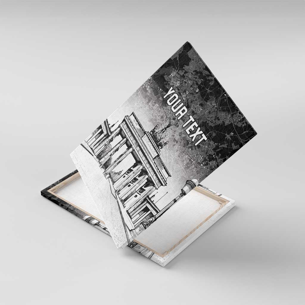 Personalized Germany Berlin Wall Canvas Wall Art Tag der Deutschen Einheit