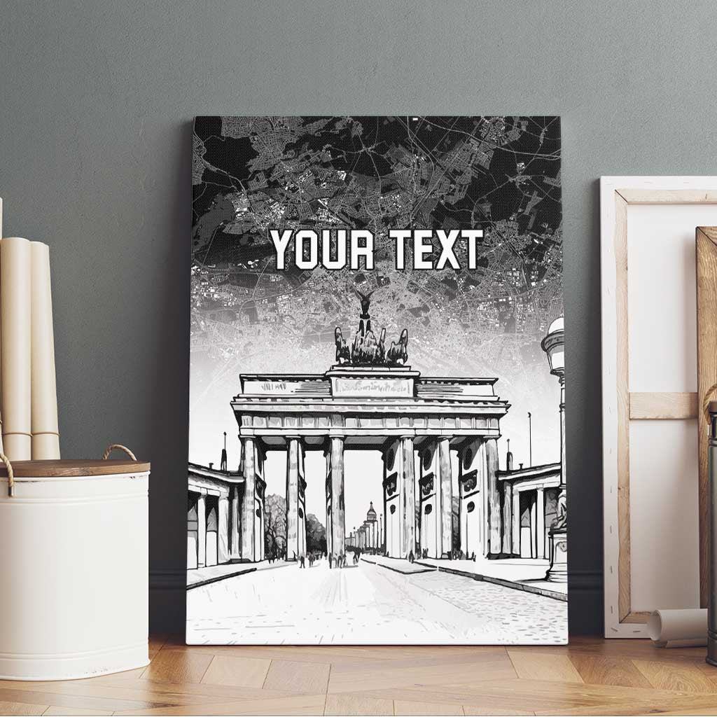 Personalized Germany Berlin Wall Canvas Wall Art Tag der Deutschen Einheit