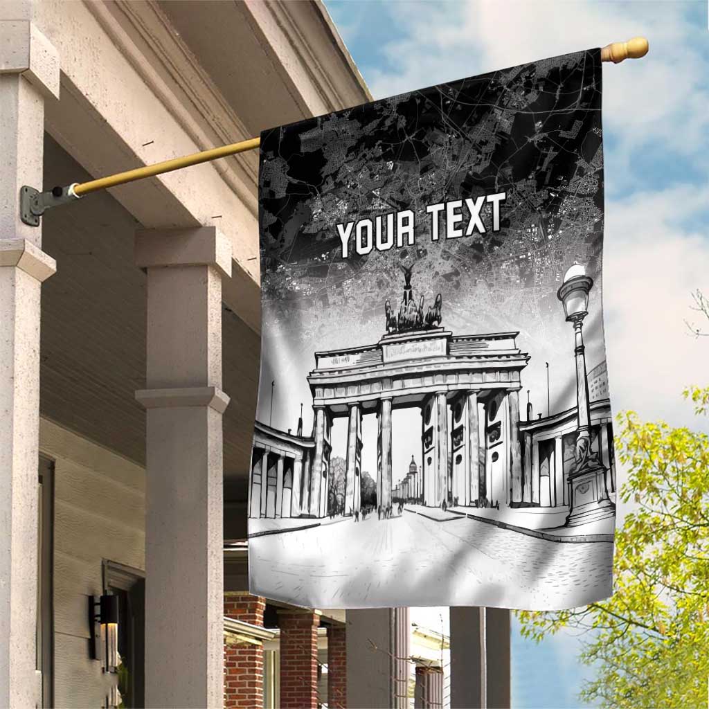 Personalized Germany Berlin Wall Garden Flag Tag der Deutschen Einheit