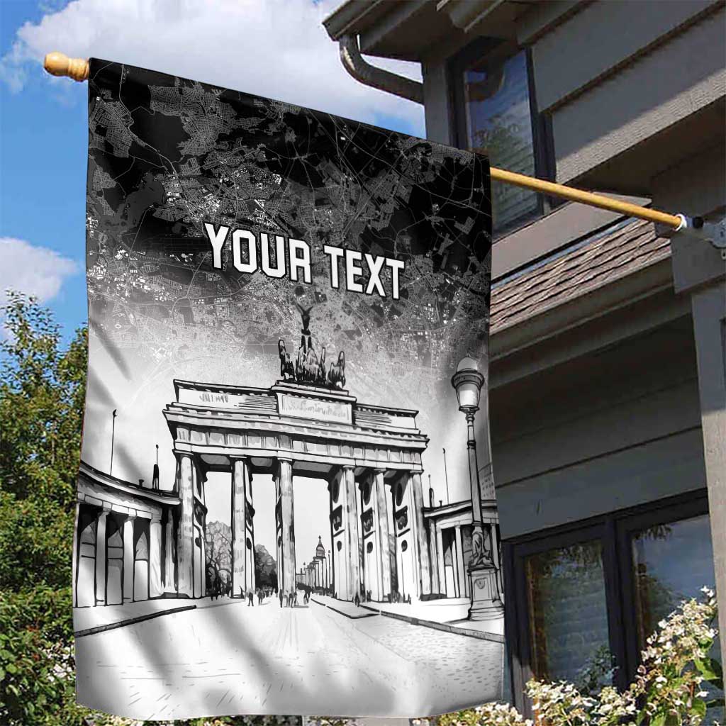Personalized Germany Berlin Wall Garden Flag Tag der Deutschen Einheit