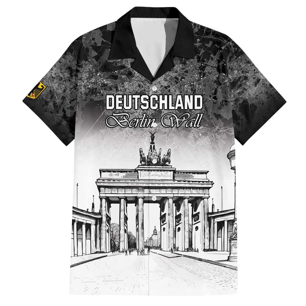 Personalized Germany Berlin Wall Hawaiian Shirt Tag der Deutschen Einheit