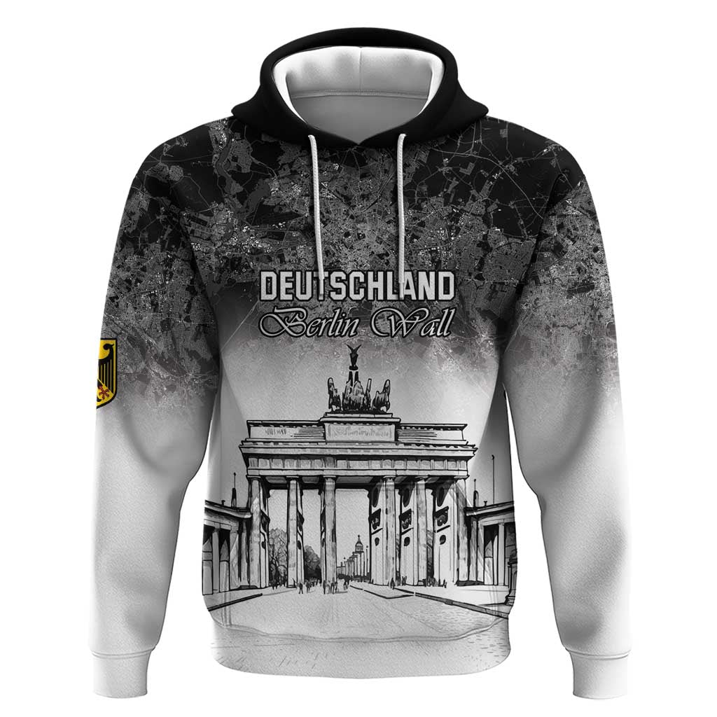 Personalized Germany Berlin Wall Hoodie Tag der Deutschen Einheit