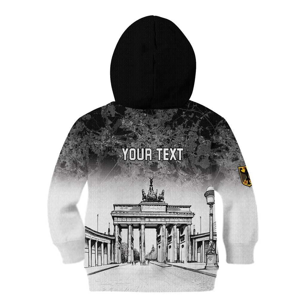 Personalized Germany Berlin Wall Kid Hoodie Tag der Deutschen Einheit